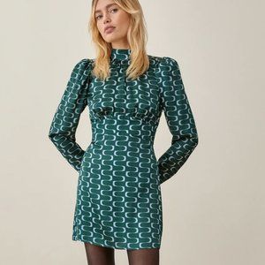 Reformation samuel silk dress